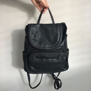 MultiSac Black Backpack Purse